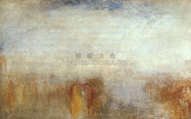 Approach to Venice - 约瑟夫·玛罗德·威廉·透纳